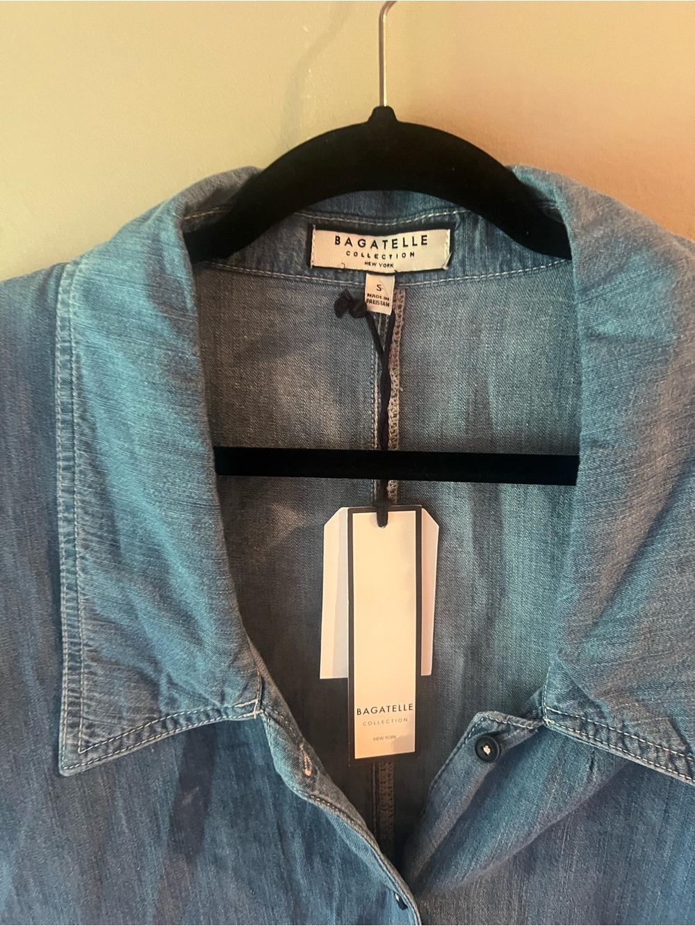 bagatelle Light Blue Denim Button-Up Shirt - Picture 2 of 3